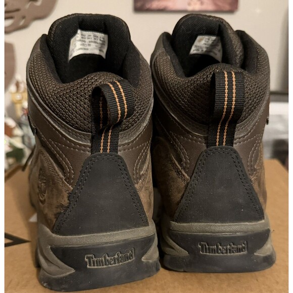 Timberland Mt Maddsen Mid Waterproof Hiking Boots Men\'s Size 10.5 Brown Leather main image 4